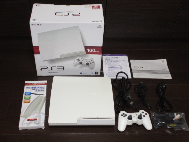 PlayStation 3 160GB クラシック・ホワイト CECH-3000A LW プレイステーション3 プレステ3 PS3 SONY ソニー おまけ付き