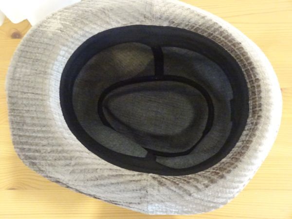 G 韓国製 H レディース・メンズ　中折れハット　ベージュ色　サイズ５７cm〜５９cm　キャップ　帽子　スタイルハット_画像8