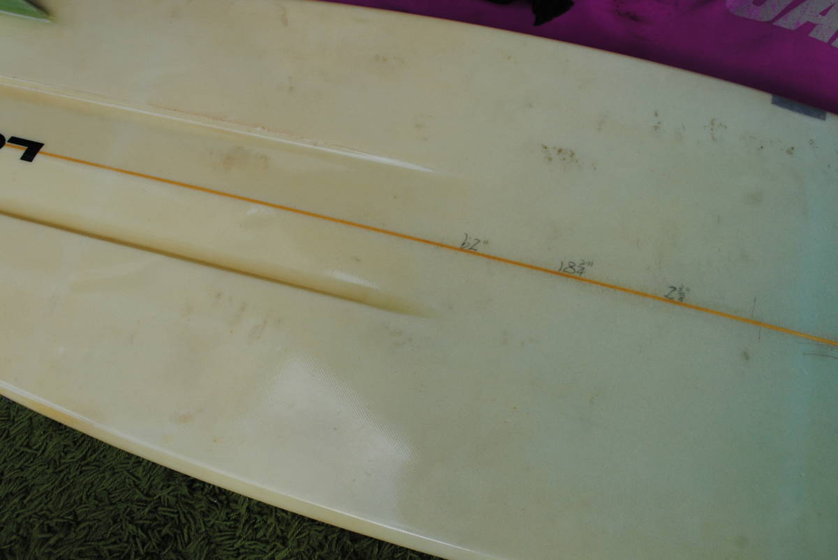 X550 * case attaching surfboard /LOMITA/ approximately 190cm/6.3 feet?/ material FRP/ surfing /SURF BOARD/CANDY NOOSA/ light blue / pink 