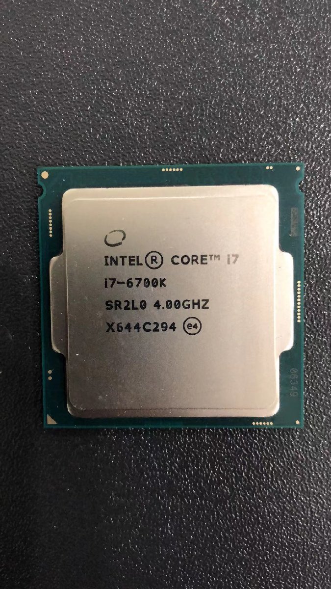 CPU インテル Intel Core I7-6700K プロセッサー 中古 動作未確認 ジャンク品 -9628_画像1