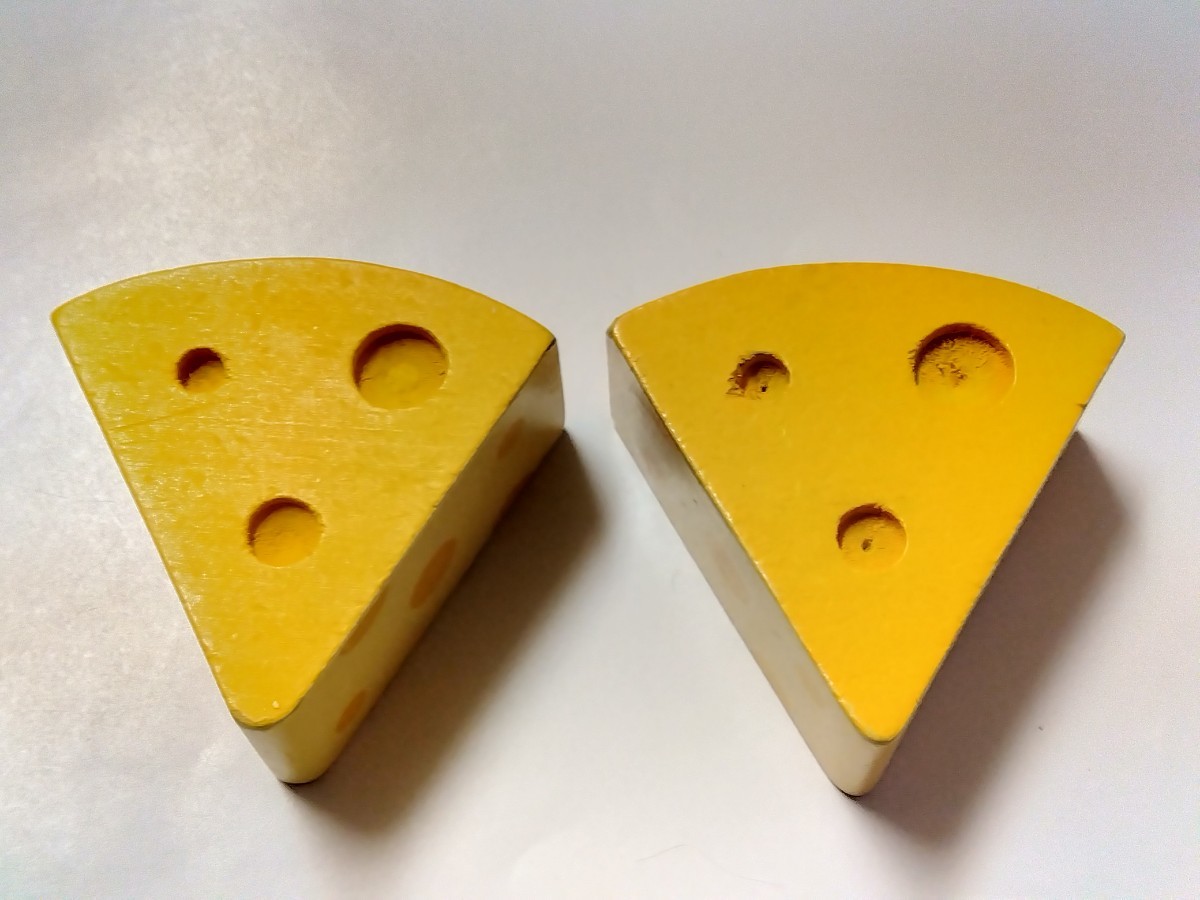 マザーガーデン　 木製玩具　チーズ　食べ物　野いちご　おままごと_画像2