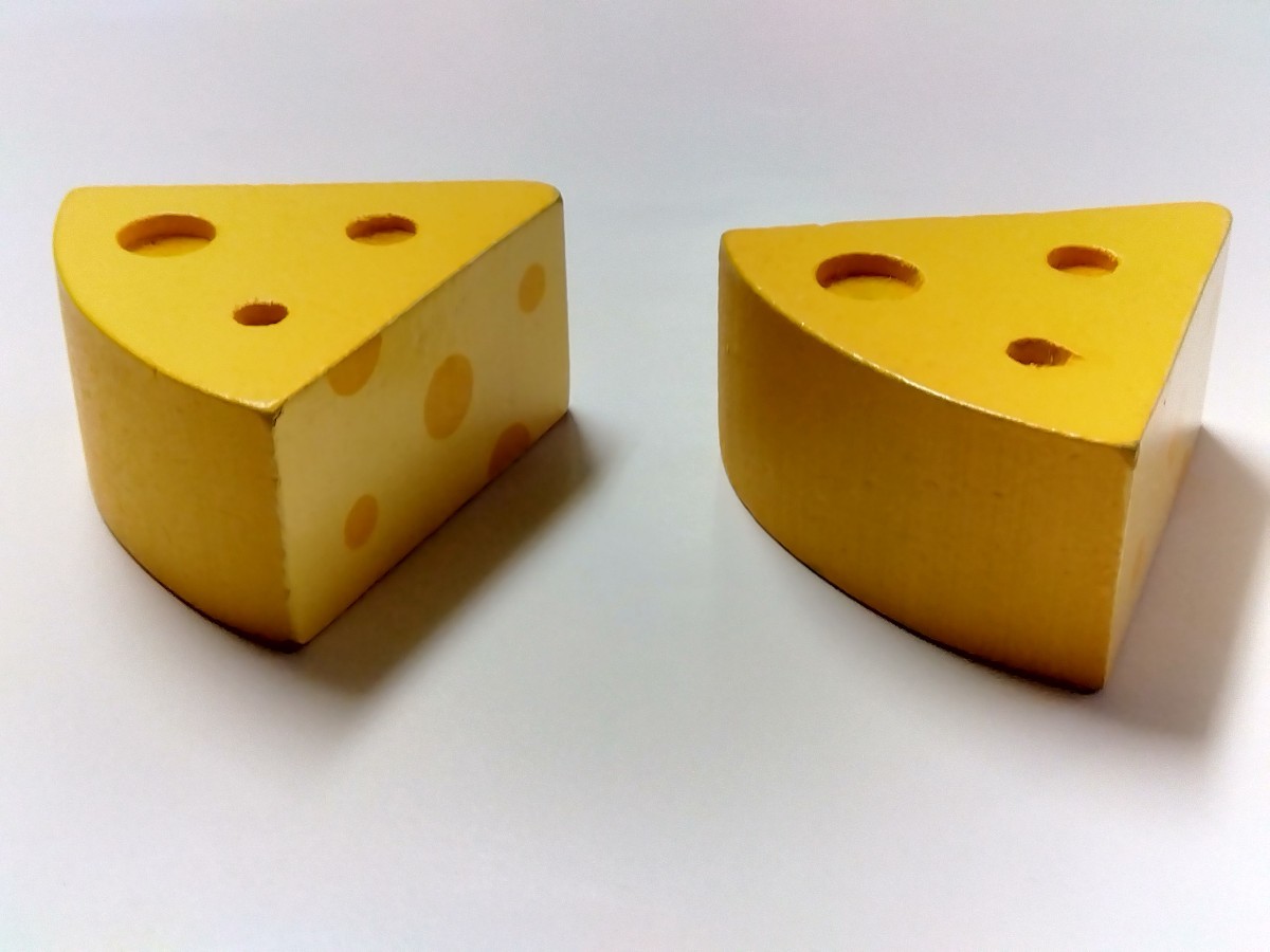 マザーガーデン　 木製玩具　チーズ　食べ物　野いちご　おままごと_画像4