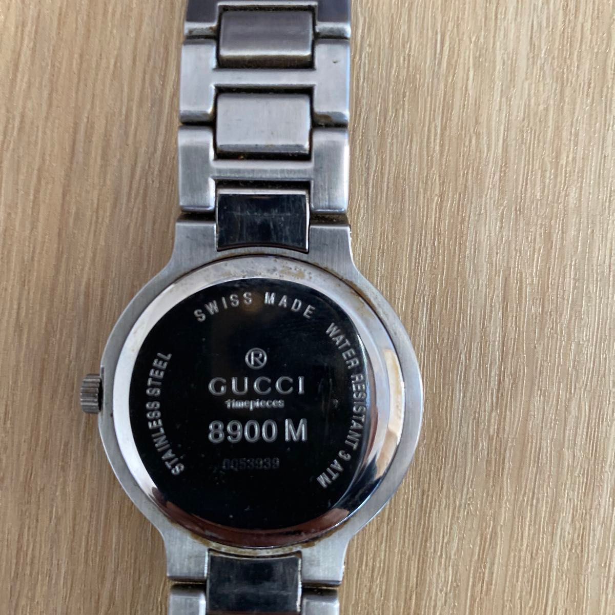GUCCI 　8900M デイト　腕時計セイコージャンク品