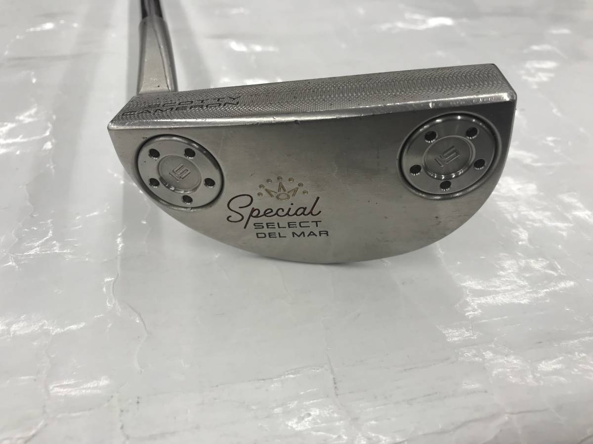 パター　タイトリスト　スコッティキャメロン　SC Special SELECT DEL MAR　メンズ左　即決価格_画像1