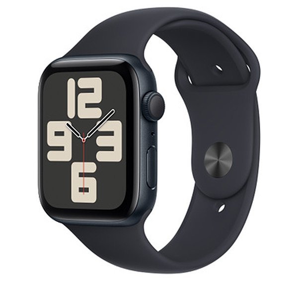新品 Apple Watch SE MR9X3J/A 第2世代 GPSモデル 40mm ミッドナイトアルミニウム/ミッドナイトスポーツバンド S/M A2722 アップルウォッチの画像5