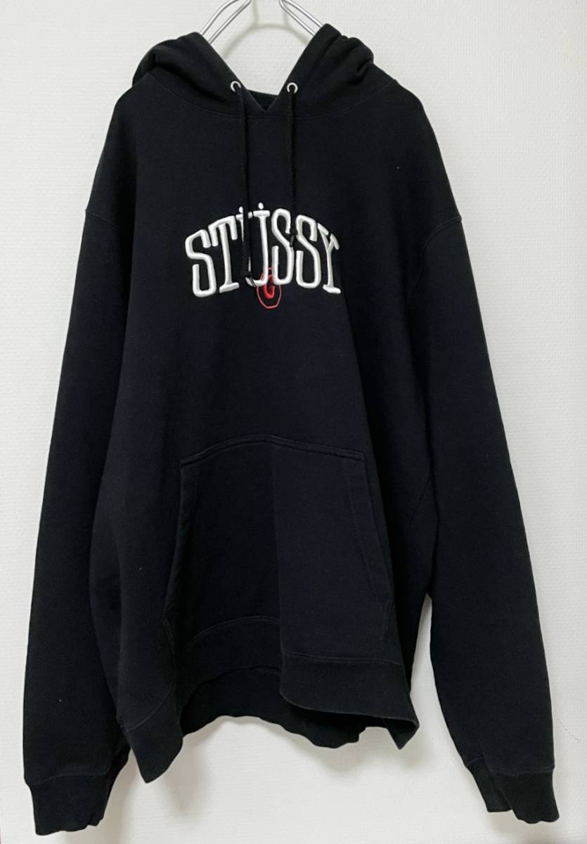 STUSSY/ステューシー 刺繍ロゴ入り　パーカー　size XL_画像1