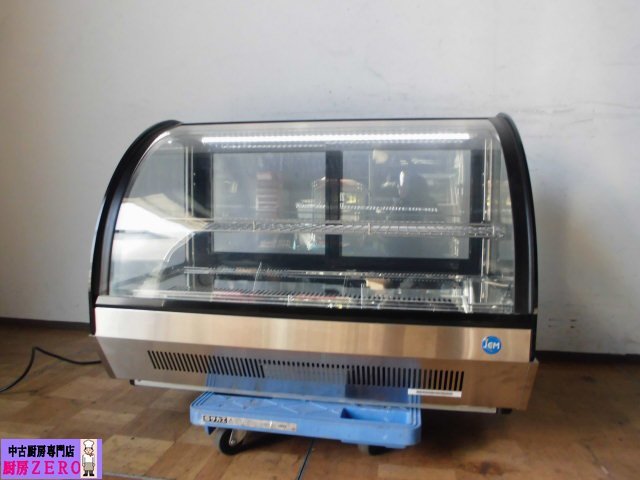 Используемый кухонный бизнес для бизнеса JCM Стол к лицу с холодильником в холодильнике JCMS-60T 100V 60L Cake Cake 4-й боковой светодиодный светодиодный светодиодный освещение в 2021 году