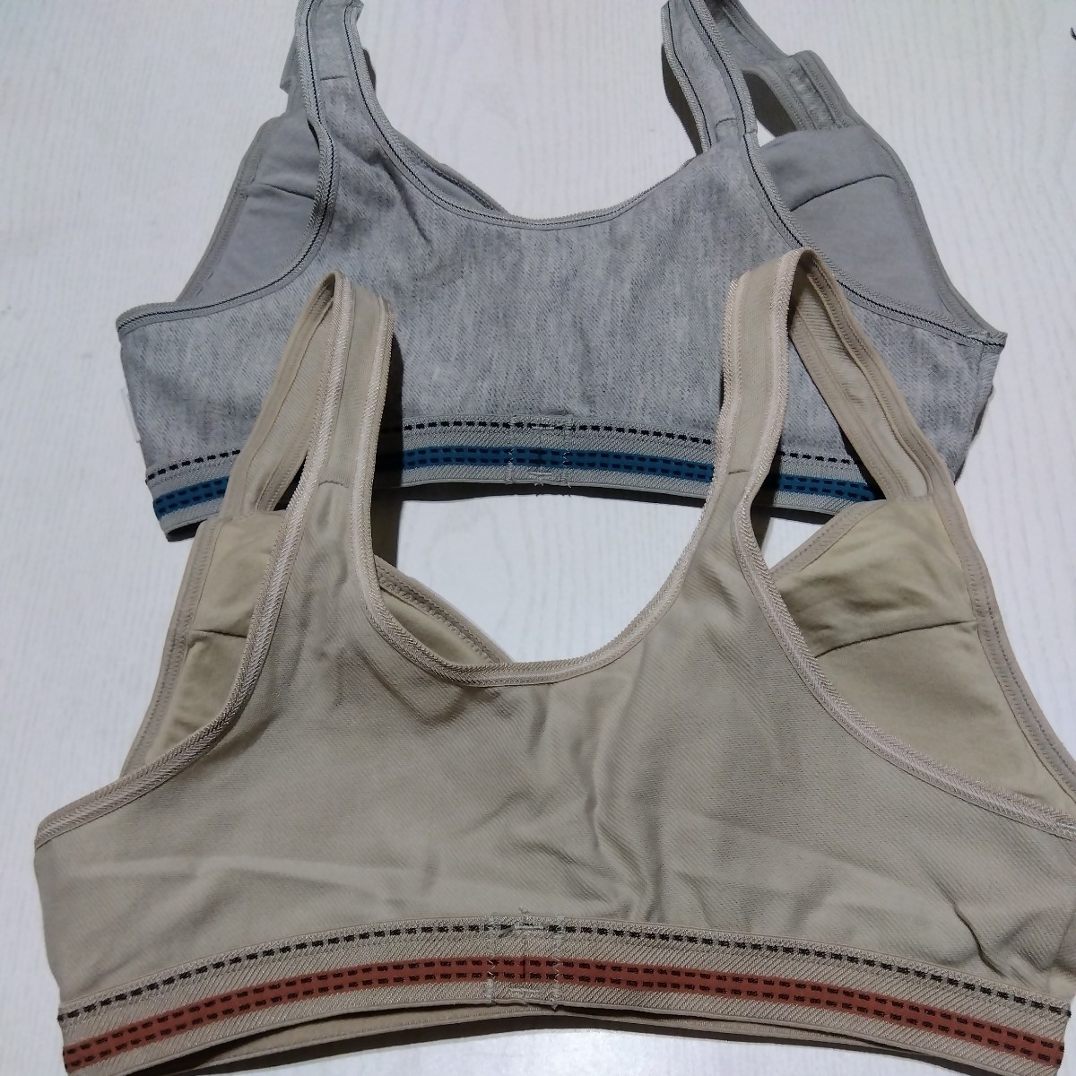  new goods unused tag attaching BVD BODY GEAR sports bra 2 pieces set set sale L size 