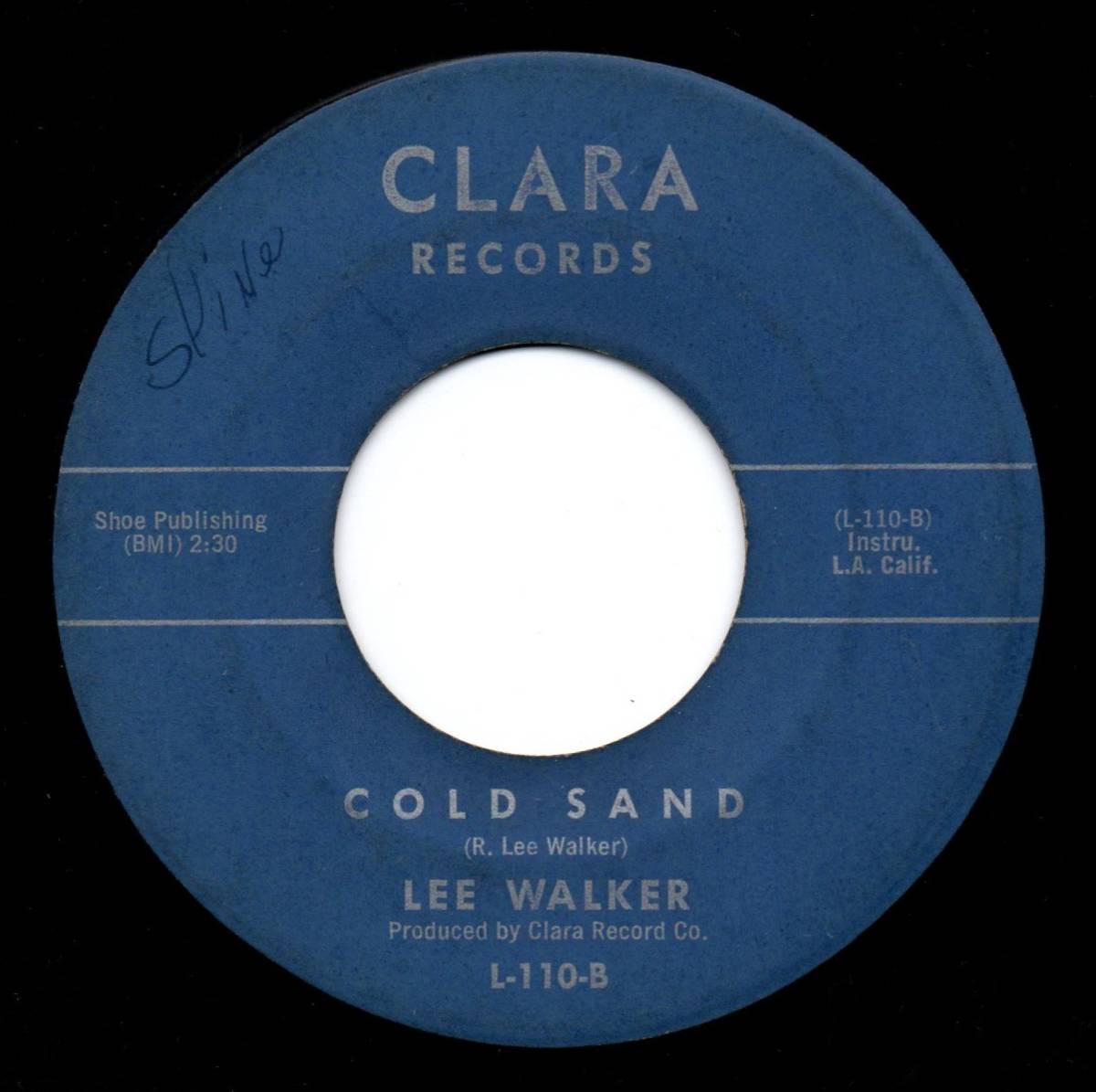 Lee Walker / Cold Sand ♪ Slipping In (Clara)