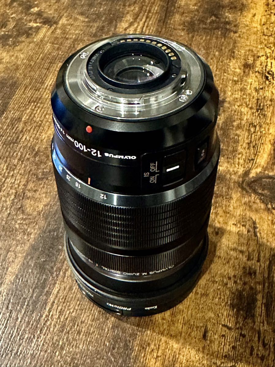 OLYMPUS オリンパス M.ZUIKO DIGITAL 12-100mm F4IS PROマイクロフォーサーズ 美品 おまけ付き_画像4