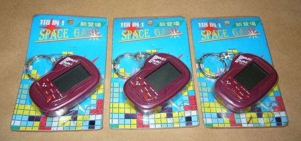 [3 piece set!!]*118in1 SPACE GAME* Space game * portable game machine *118 kind * retro *
