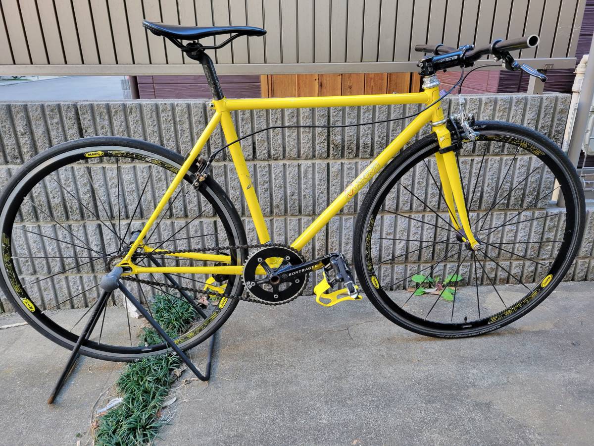 NJS Makino COLUMBUS finished car public road OK full custom pist bike SPIRIT KEIRIN bicycle race cologne bus ellipse Mashmakino aero Fork HKK