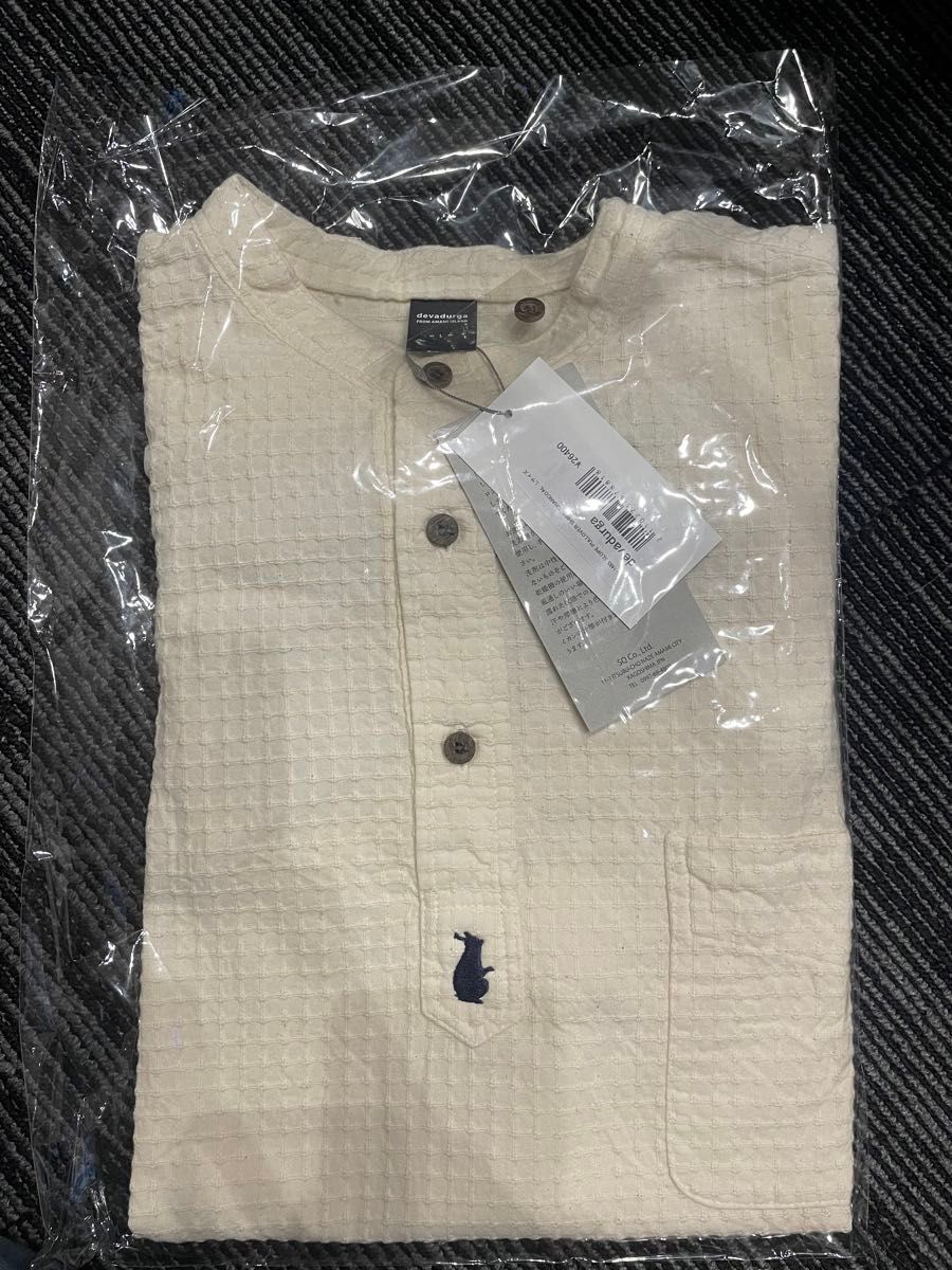 新品未使用 devadurga slope pullover shirt デヴァドゥルガ 長袖 Ｌ