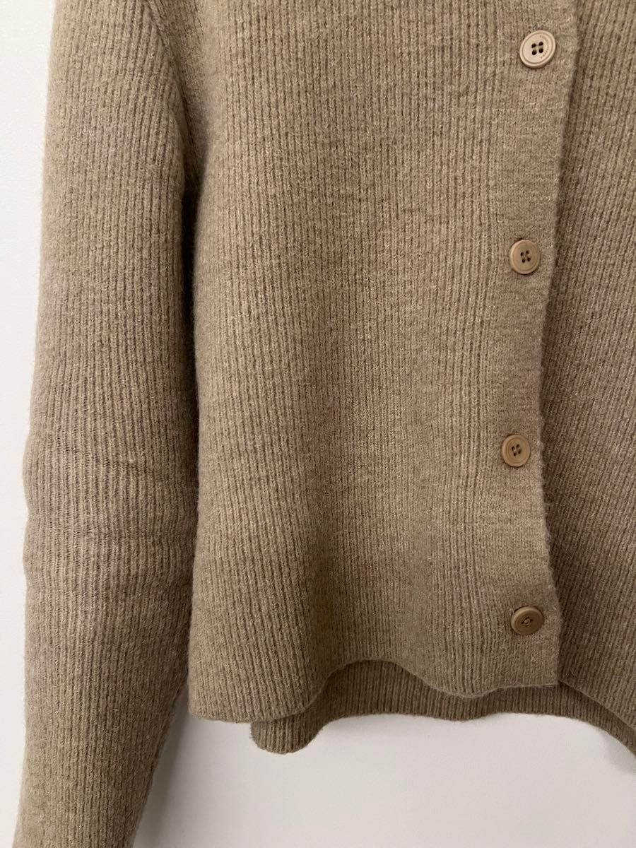 最終お値下げ　即日発送　完売品　ohotoro Alpaca Collar Knit ベージュ　beige  ニット