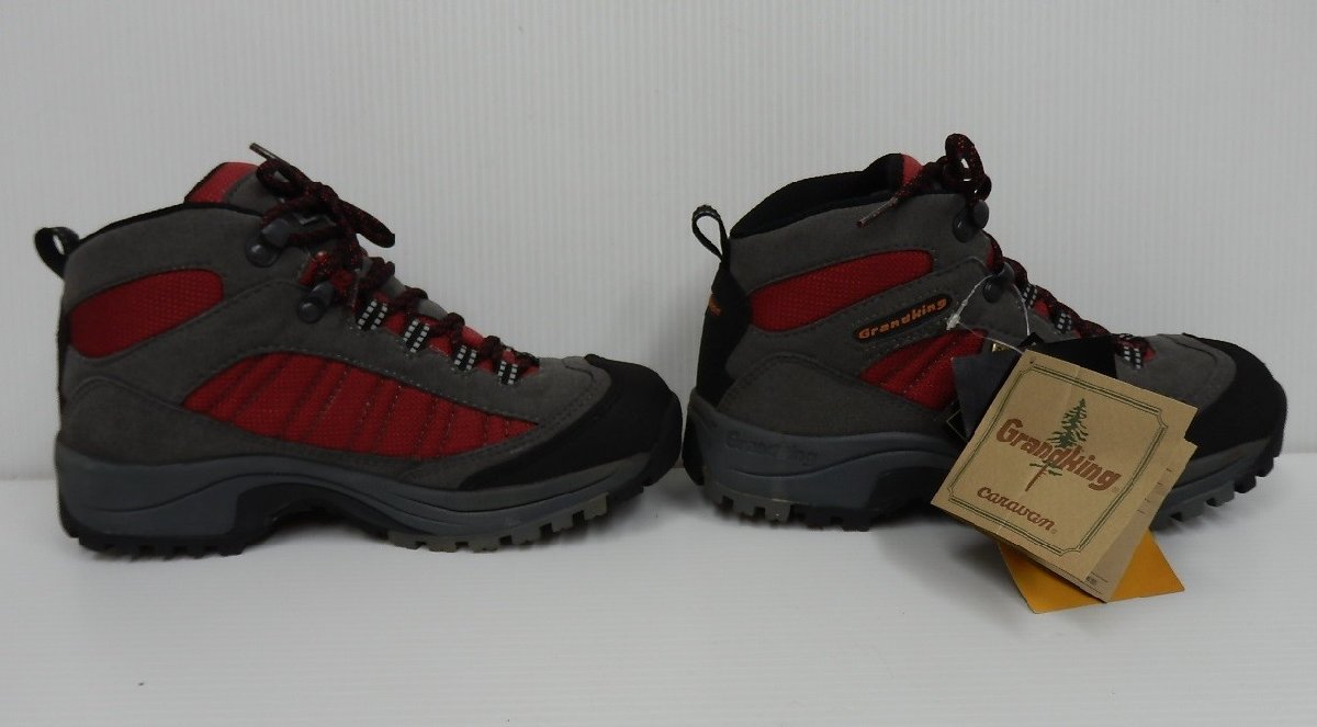  tag attaching!Caravan Caravan Grandking trekking shoes GK-25 size:24cm box equipped .T.