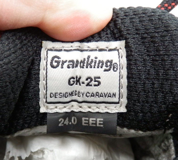  tag attaching!Caravan Caravan Grandking trekking shoes GK-25 size:24cm box equipped .T.