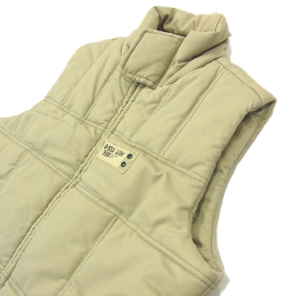 定価2万5000円●G-STAR RAW ジースターロウ 中綿ベスト ADKIN VEST ミリタリー ジップベスト 中綿入り Gスター メンズ Mサイズ 1円スタート_画像7