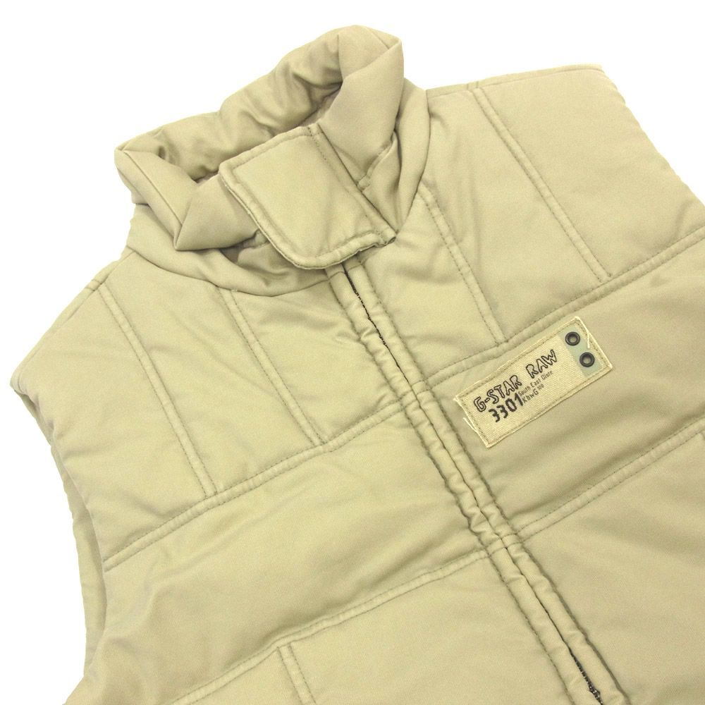 定価2万5000円●G-STAR RAW ジースターロウ 中綿ベスト ADKIN VEST ミリタリー ジップベスト 中綿入り Gスター メンズ Mサイズ 1円スタート_画像6