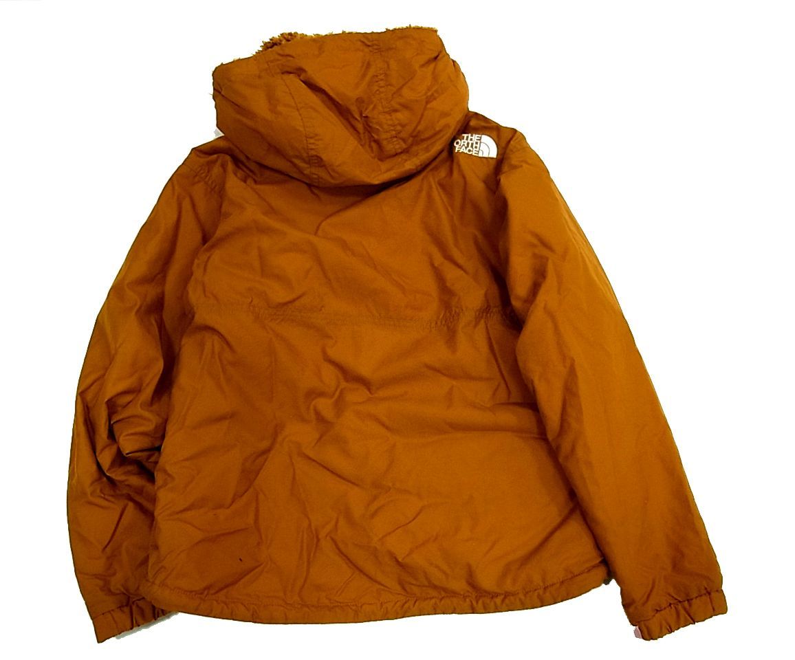 美品 定価14.300円■THE NORTH FACE コンパクトノマドジャケット PJ72036 裏地ファー ゴールドウィン ザ ノースフェイス キッズ140_画像4