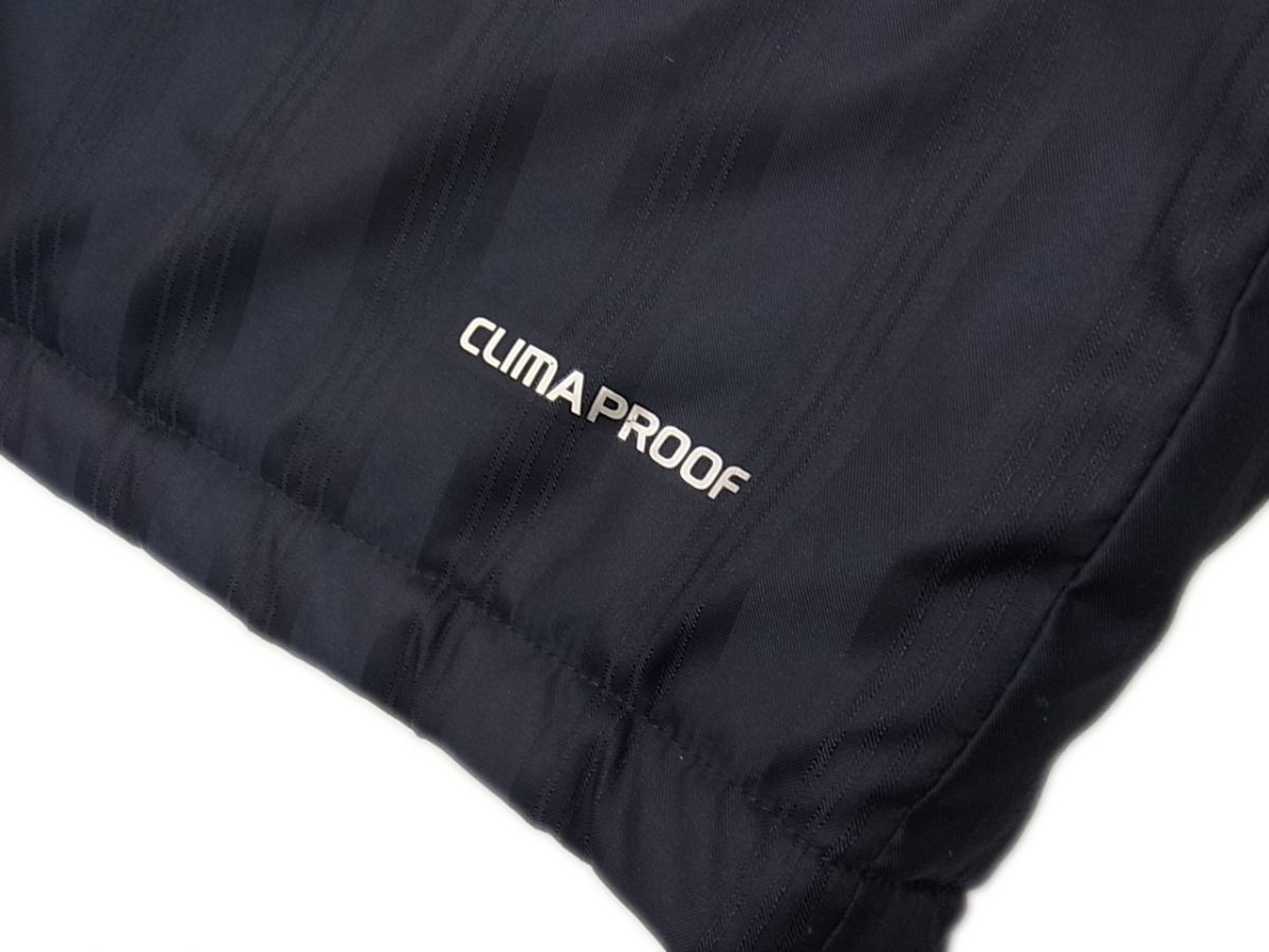 美品◇adidas アデイダス CLIM365 ロング ウォーマーコート ベンチコート 中綿入り CLIMA PROOF メンズ 1円スタート_画像6