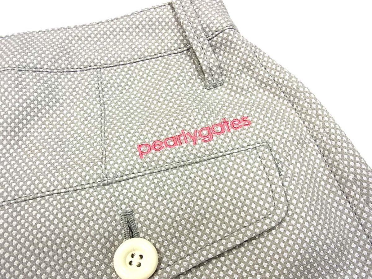 美品◆PEARLY GATES パーリーゲイツ ゴルフ フロントボタン スカート 日本製の画像5