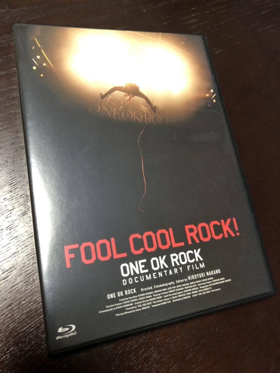 即決 美品 FOOL COOL ROCK!ONE OK ROCK DOCUMENTARY FILM ワンオク Blu-ray ブルーレイ_画像1