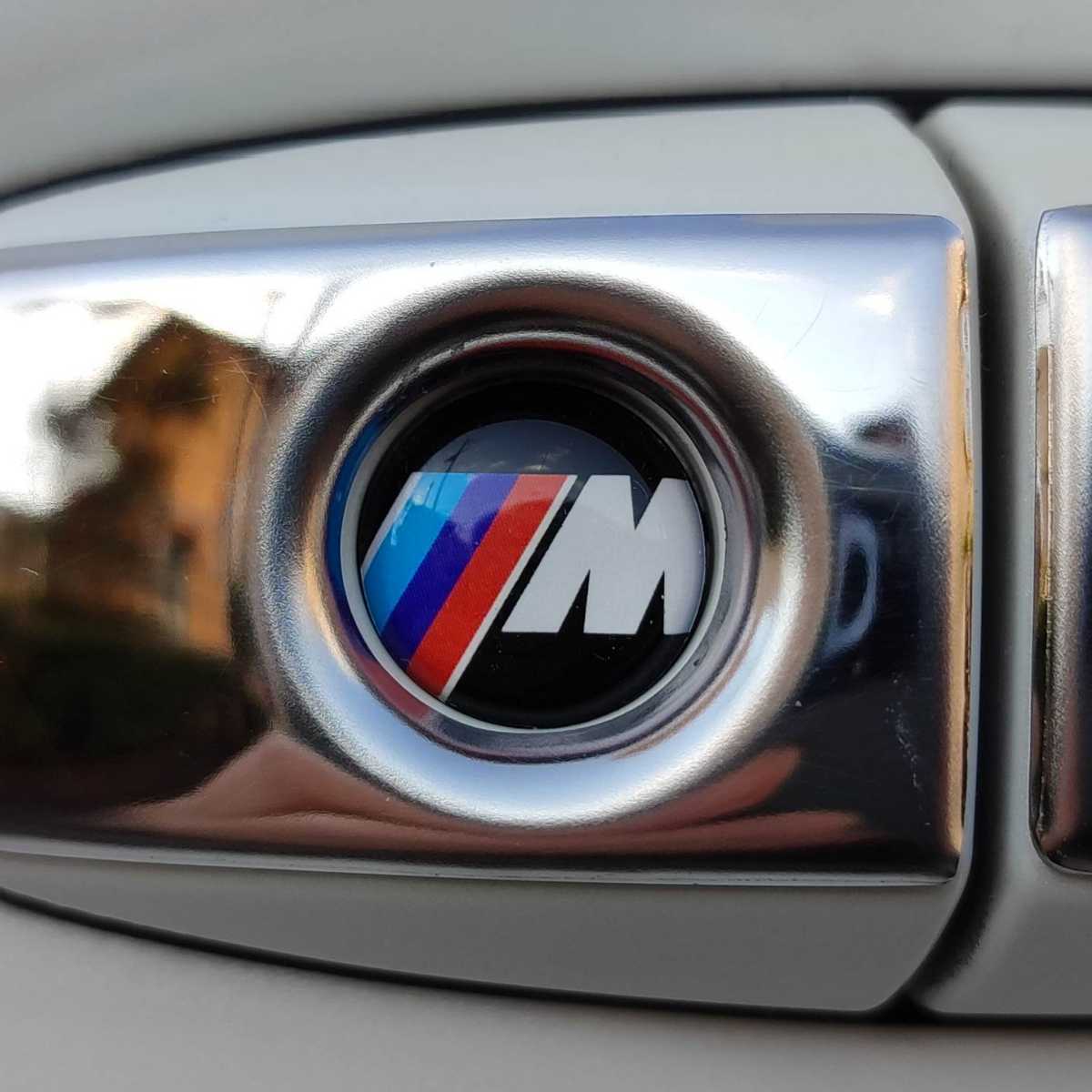 BMW【M】エンブレム 3Dクリスタル 鍵穴ステッカー キーレス専用■E39 E30 E46 E60 E90 F10 F20 F30 X1 X3 X5 x6 x7 x8 x9 Mシリーズ_画像5