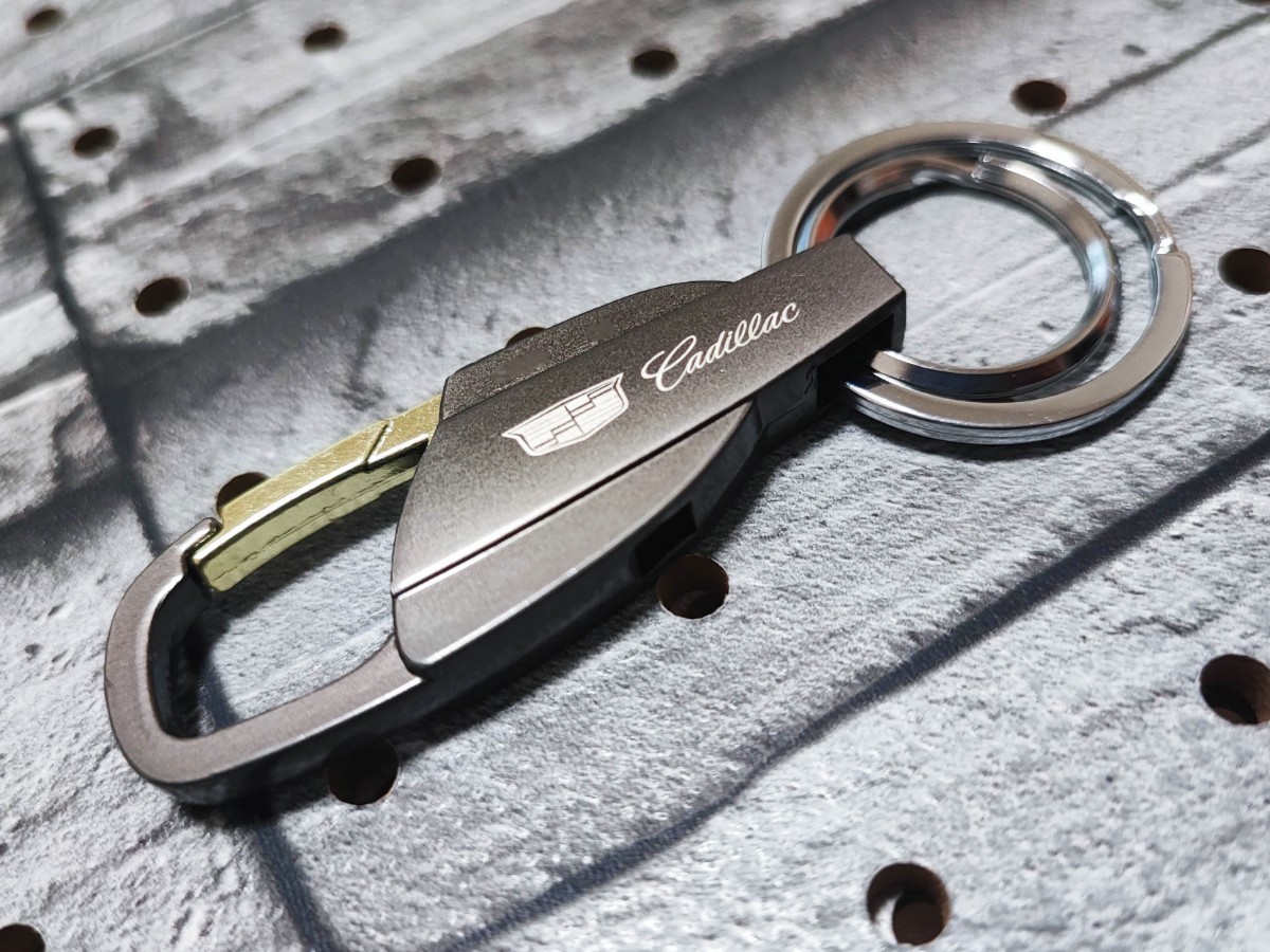  Cadillac titanium grey key holder #CT4 CT6 XT4 XT5 XT6 ATS CTS Escalade Fleetwood SRX