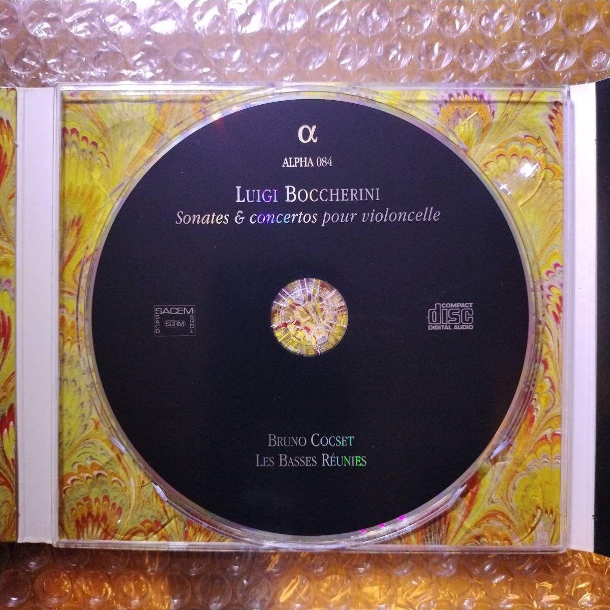 ALPHA/高音質 ブリュノ・コクセ - ボッケリーニ：チェロ・ソナタと協奏曲集　1CB000B5JS98_画像3