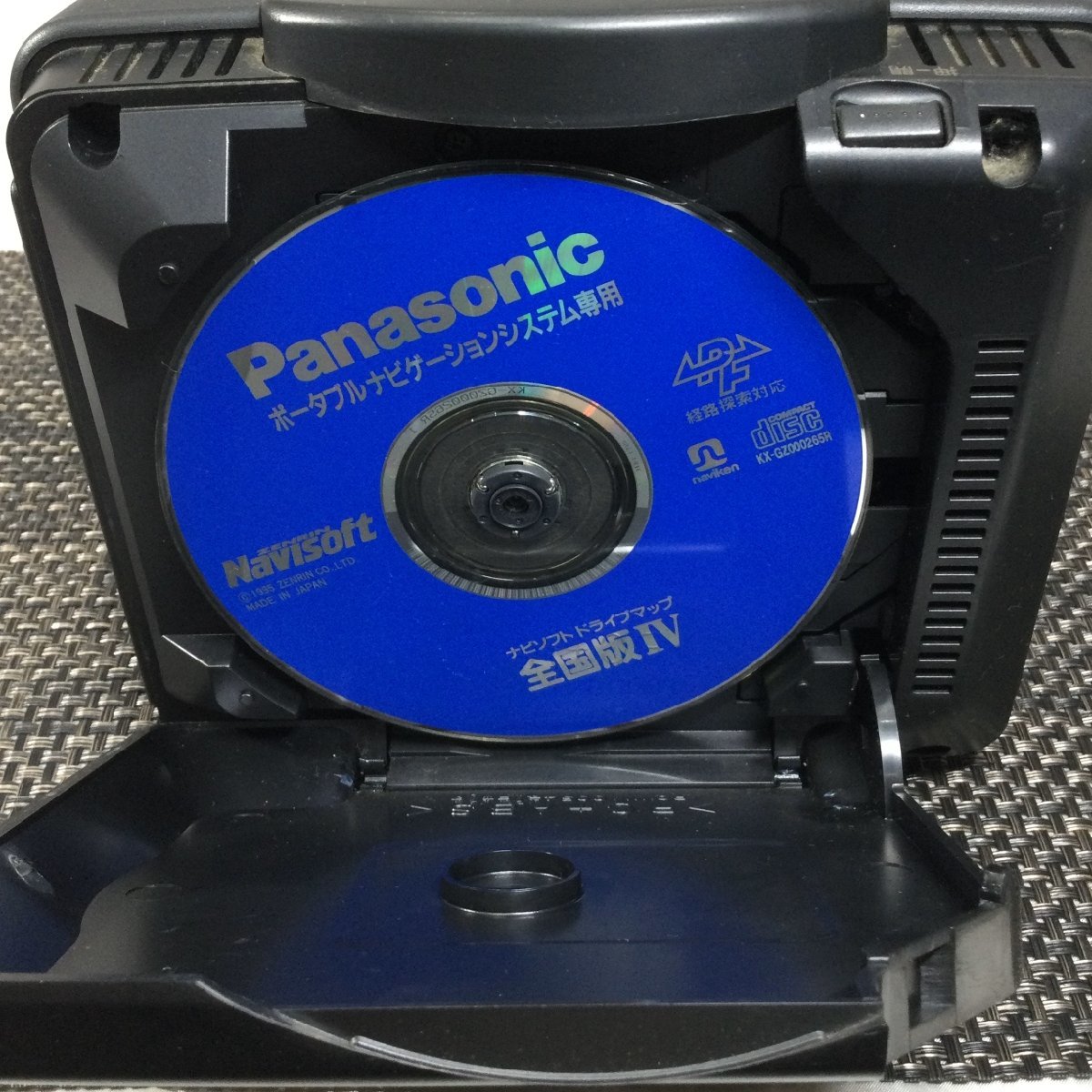 【ジャンク品/インボイス登録店/TSH】Panasonic パナソニック ポータブルナビゲーションシステム KX-GA5TV 95年製 部品取り！　MZ0122_画像7