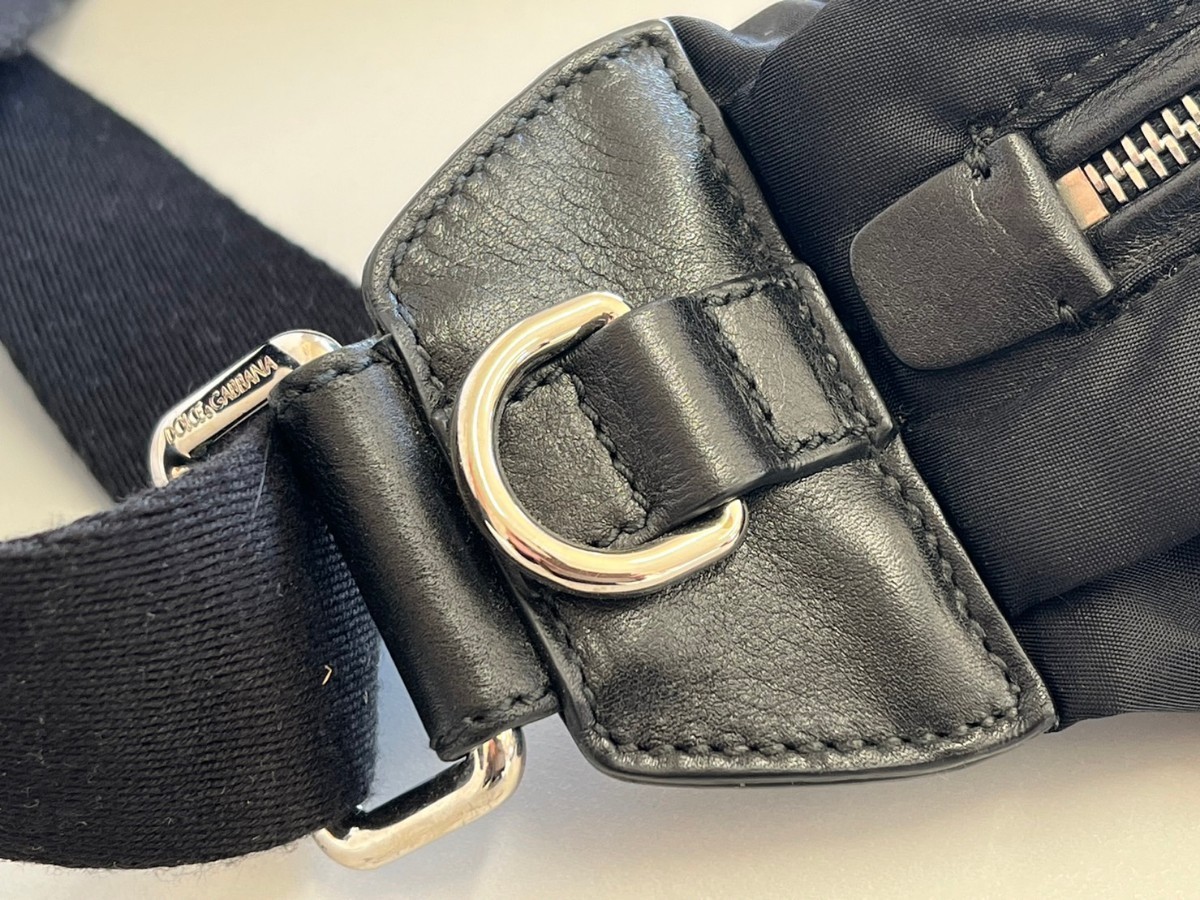 DOLCE&GABBANA( Dolce & Gabbana ) leather made belt bag 