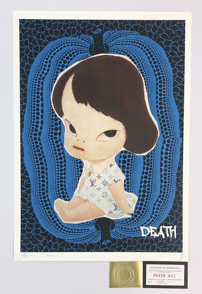 DEATH NYC アートポスター 世界限定100枚 草間彌生 yAyoi kusama 