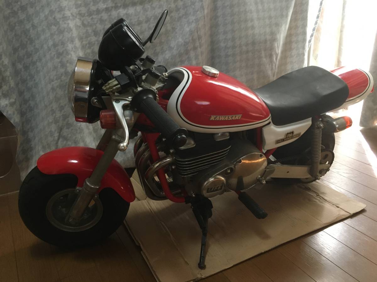 ポケバイ 日本ライフ あいつとララバイ仕様 カワサキ Z2 希少 ポケバイ 日本ライフ あいつとララバイ仕様 カワサキ Z2 希少