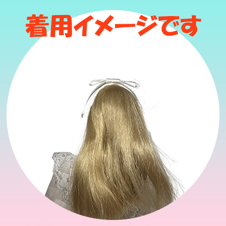 （H497） ドール用　ヘアアクセサリー　カチューシャ　１個　ファイセン tbLeague　リカちゃん　バービーなど ハンドメイド_画像4