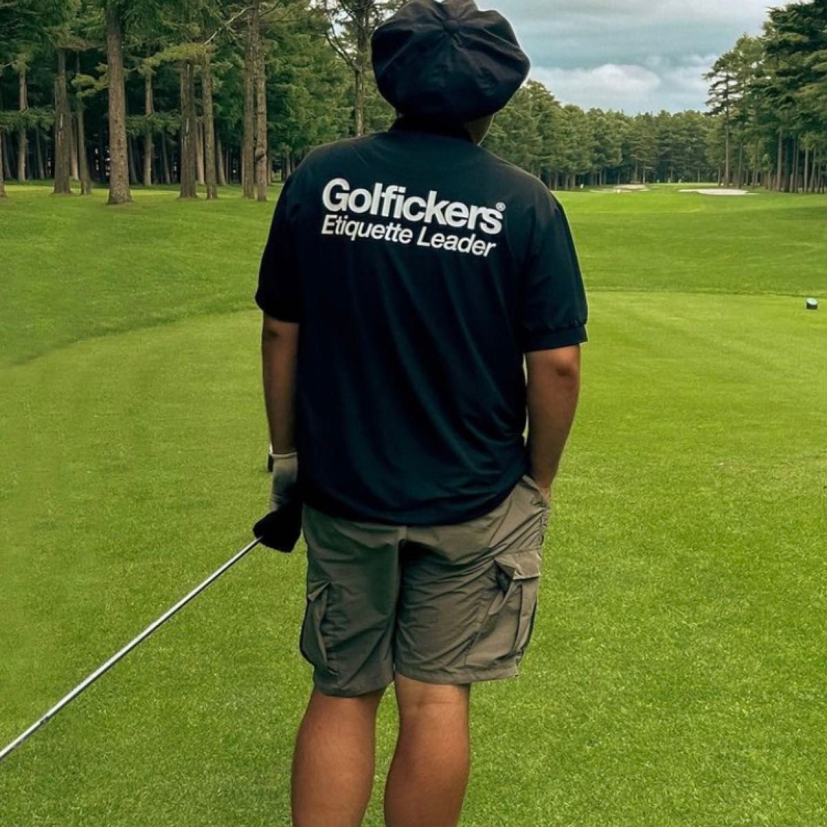 2022年春の ポロシャツ golfickers ゴルフィッカーズ 緑 グリーン M 