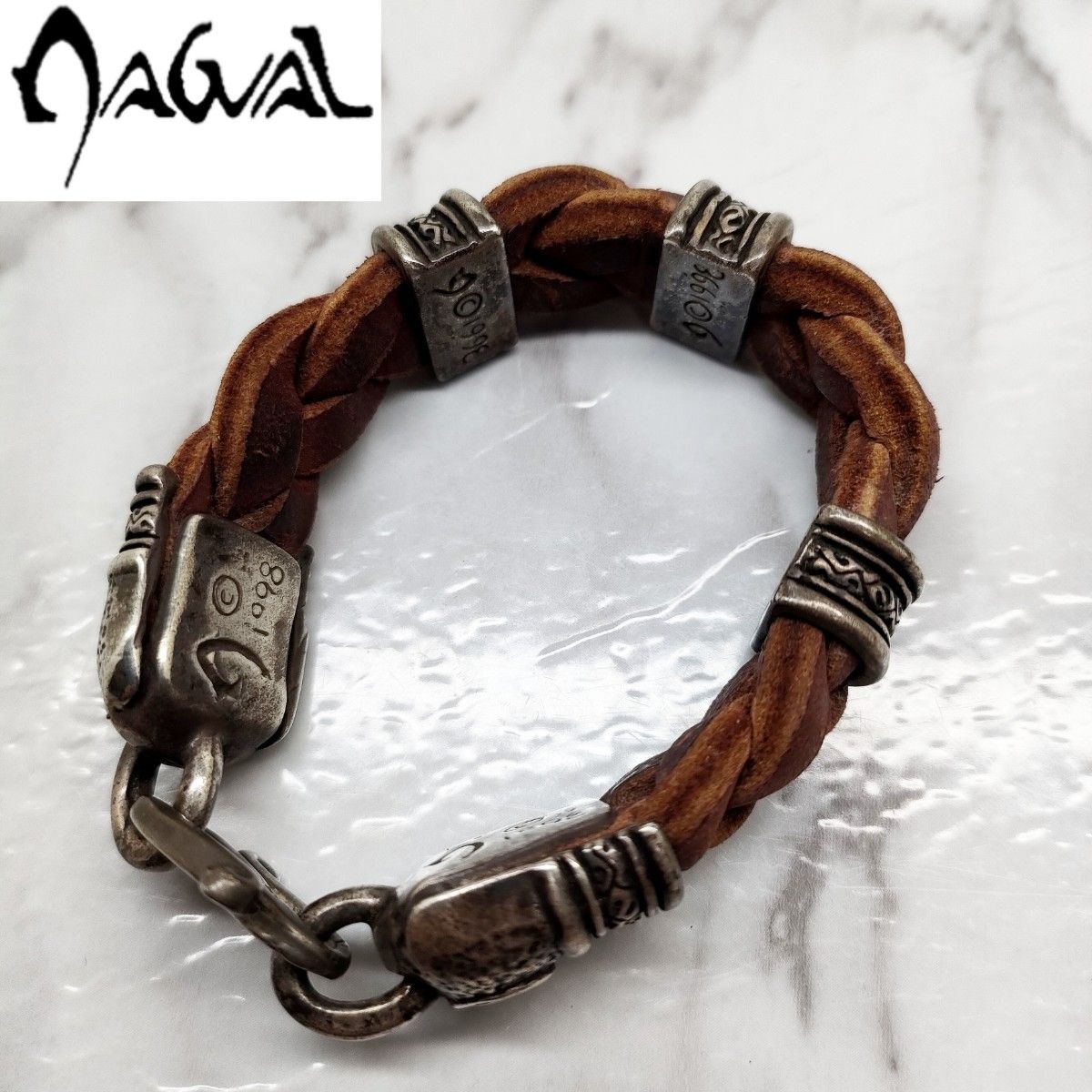 NAGUAL/ナグァール/ブレスレット/シルバーアクセサリー/匿名配送 NAGUAL/ナグァール/ブレスレット/シルバーアクセサリー/匿名配送