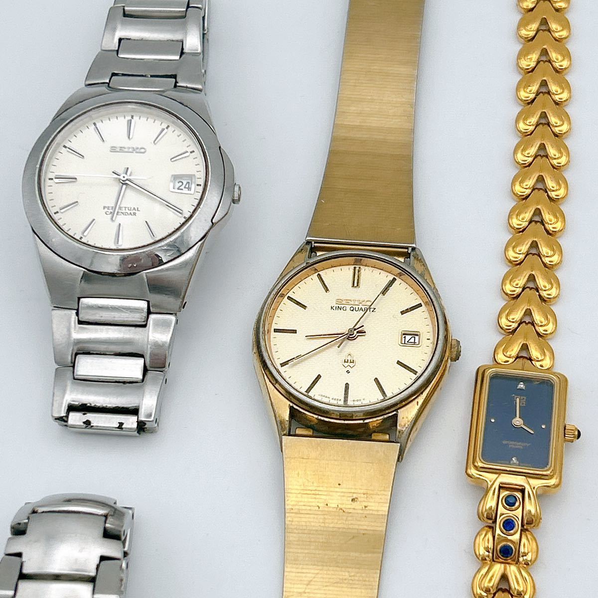【まとめ売り】 腕時計 SEIKO Dior イヴサンローラン ジバンシー ROOX 動作未確認品 8本_画像4