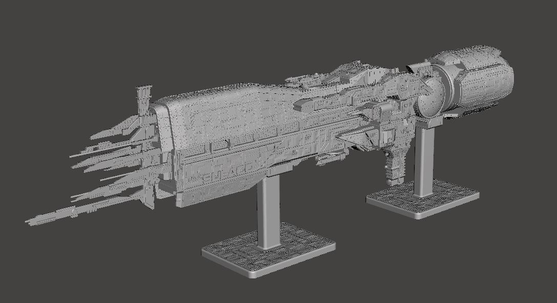 1/1700 スラコ号 3Dプリント 未組立 エイリアン2 Aliens USS 1/1700 スラコ号 3Dプリント 未組立 エイリアン2 Aliens USS