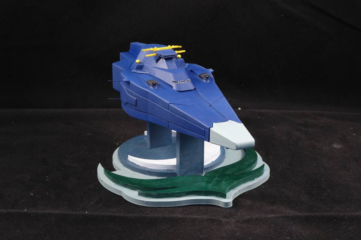 1/1700 アガメムノン級宇宙母艦 3Dプリント AGAMEMNON-CLASS 未塗装・未組立 宇宙船 宇宙戦艦 Spacecraft Space Ship Space Battleship_画像2