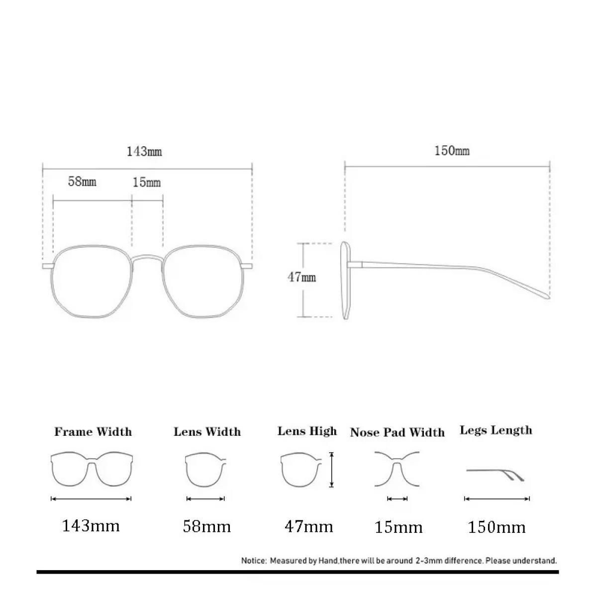 サングラス ボストン  メガネ 伊達メガネ UV400　紫外線カット　日焼け対策　ブラック　男女兼用 メンズ レディース