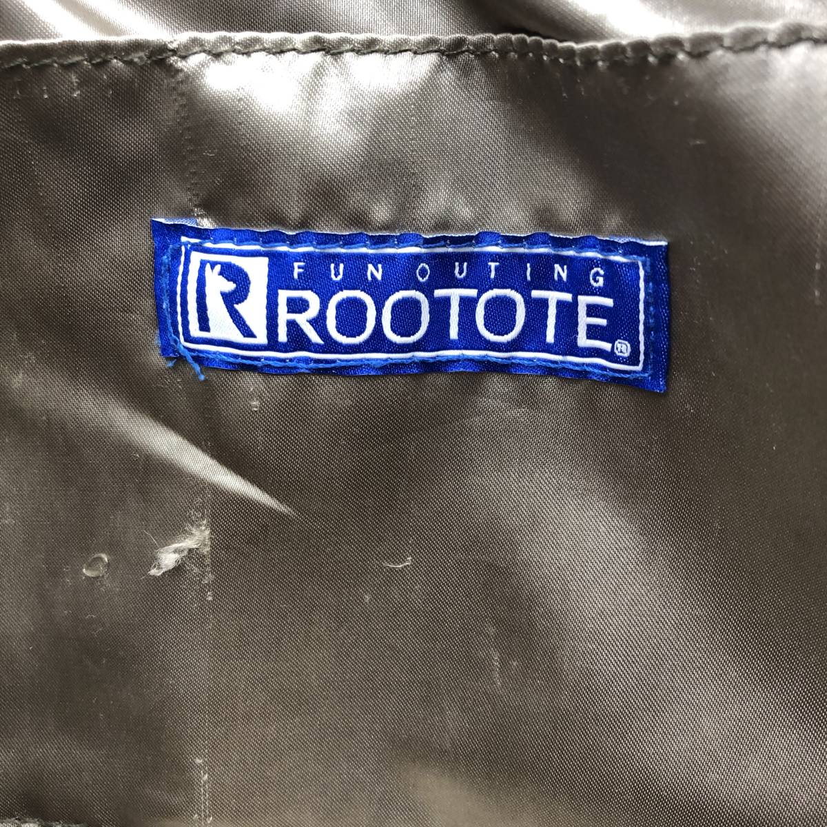 【ROOTOTE】　ルートート　トートバッグ　ハンドバッグ　迷彩　カーキ　ブラウン　中古_画像8