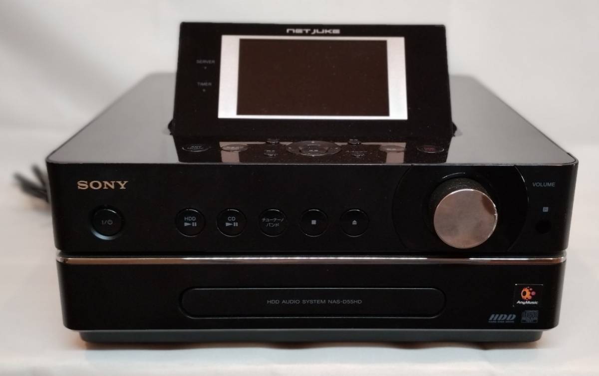 改造品】SONY NAS-D55HD(改)+SS-M75HD Bluetooth内蔵スマホ接続 改造品】SONY NAS-D55HD(改)+SS-M75HD Bluetooth内蔵スマホ接続