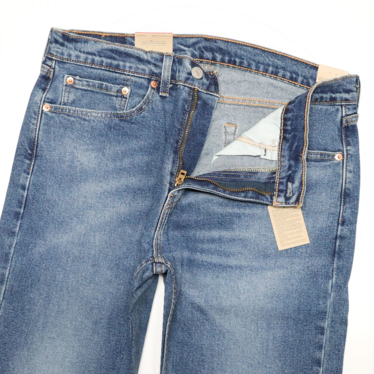 ★リーバイス Levis 505 新品 メンズ ストレッチ レギュラー ストレート ジーンズ デニム パンツ 30インチ [00505-1824-30]四 壱★QWER_画像2