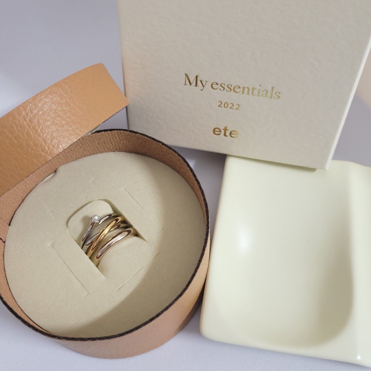 未使用 ete エテ エッセンシャル パズルリング リング 13号 限定 未使用 ete エテ エッセンシャル パズルリング リング 13号 限定