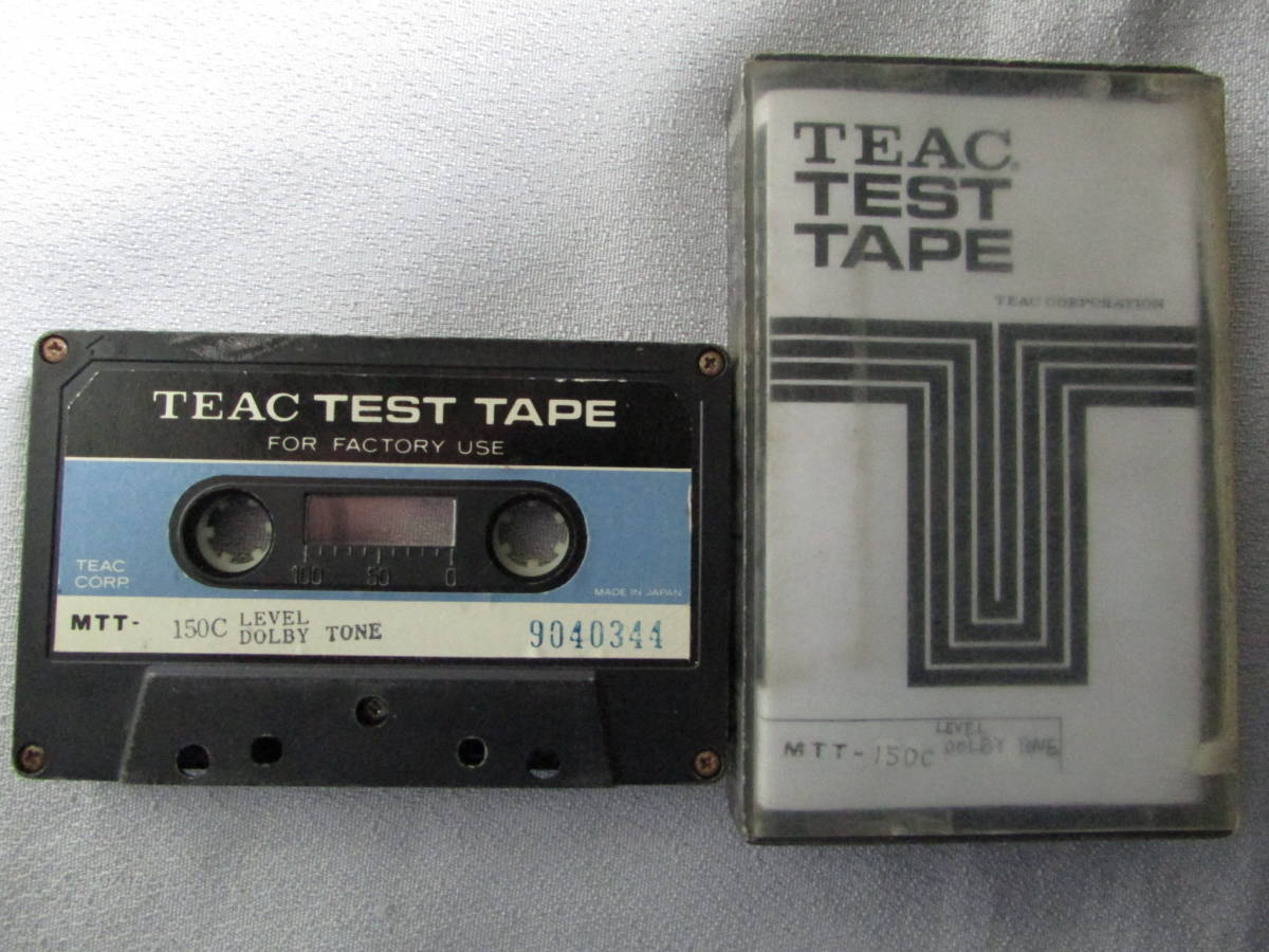 TEAC Teac cassette test tape MTT-150C DOLBY TONE( Revell TEAC Teac cassette test tape MTT-150C DOLBY TONE( Revell