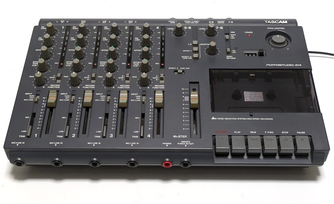 TASCAM タスカム PORTASTUDIO 414 マルチ トラック カセット レコーダー MTR PORTA STUDIO_画像1