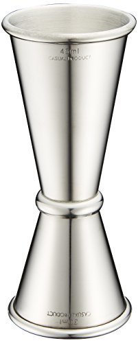 CASUAL PRODUCT NEWスタンダードメジャーカップ M 30/45ml 027246 カクテル ジガーカップの画像1