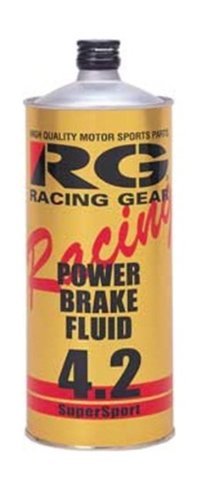 レーシング ギア ( RACING GEAR ) ブレーキフルード DOT4.2 1L RGP-4210 [HTRC4.1]の画像1