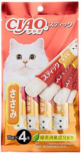 チャオ (CIAO) 猫用おやつ スティック ささみ 15g×4本×6個セット (まとめ買い)_画像1