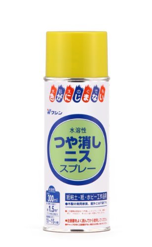 和信ペイント 水溶性つや消しニス 300ml_画像1